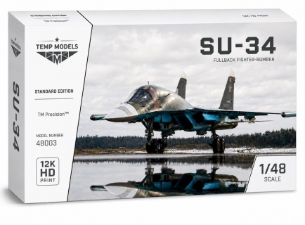 МОДЕЛЬ САМОЛЕТА СУ-34  STANDARD EDITION 1/48