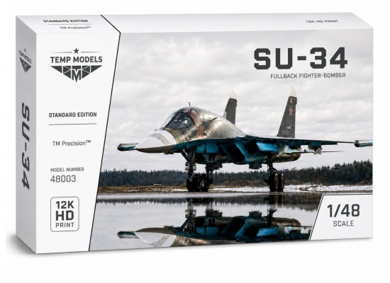 МОДЕЛЬ САМОЛЕТА СУ-34  STANDARD EDITION 1/48