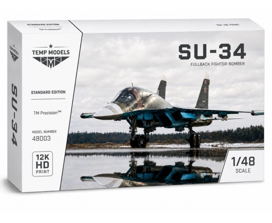 МОДЕЛЬ САМОЛЕТА СУ-34  STANDARD EDITION 1/48