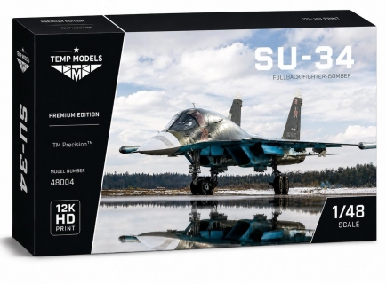 МОДЕЛЬ САМОЛЕТА СУ-34  PREMIUM EDITION 1/48