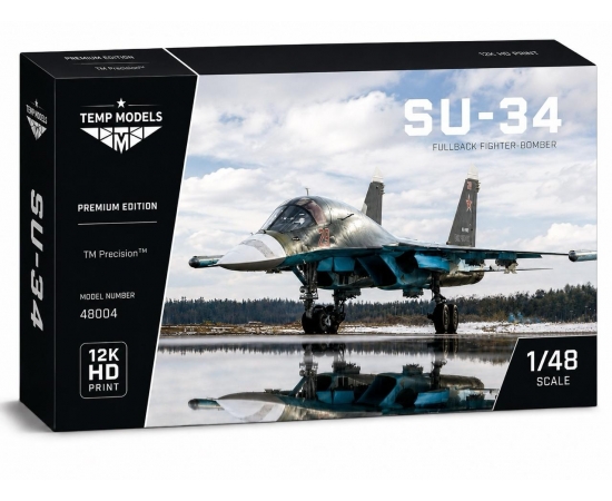 МОДЕЛЬ САМОЛЕТА СУ-34  PREMIUM EDITION 1/48