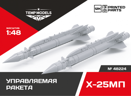 ПРОТИВОРАДИОЛОКАЦИОННАЯ РАКЕТА Х-25МП 1/48