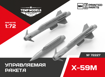 РАКЕТА «ВОЗДУХ-ПОВЕРХНОСТЬ» Х-59М  1/72