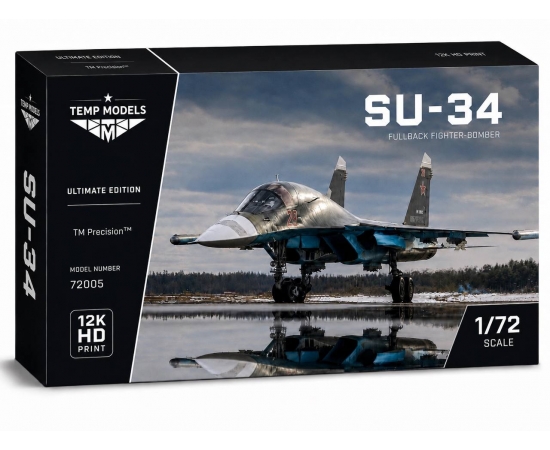 МОДЕЛЬ САМОЛЕТА СУ-34  ULTIMATE EDITION 1/72