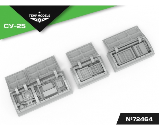 АППАРАТНЫЕ НИШИ ГАРГРОТА СУ-25 1/72