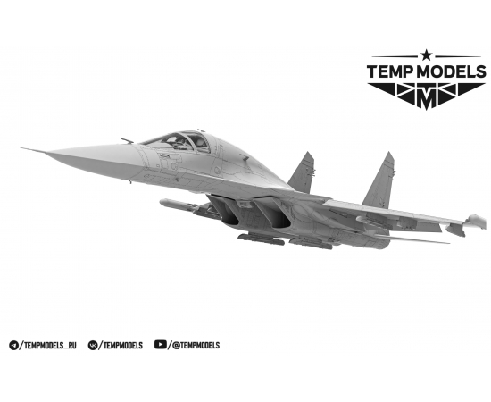 МОДЕЛЬ САМОЛЕТА СУ-34  STANDARD EDITION 1/48