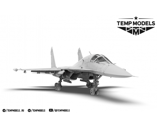 МОДЕЛЬ САМОЛЕТА СУ-34  STANDARD EDITION 1/48