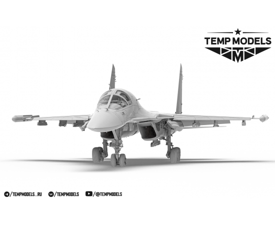 МОДЕЛЬ САМОЛЕТА СУ-34  STANDARD EDITION 1/48