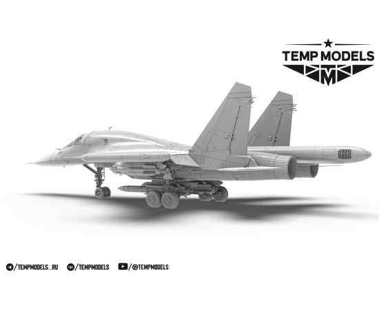МОДЕЛЬ САМОЛЕТА СУ-34  ULTIMATE EDITION 1/48