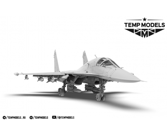 МОДЕЛЬ САМОЛЕТА СУ-34  ULTIMATE EDITION 1/48