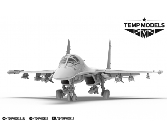 МОДЕЛЬ САМОЛЕТА СУ-34  ULTIMATE EDITION 1/48