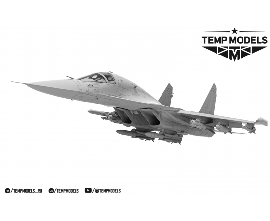 МОДЕЛЬ САМОЛЕТА СУ-34  ULTIMATE EDITION 1/48